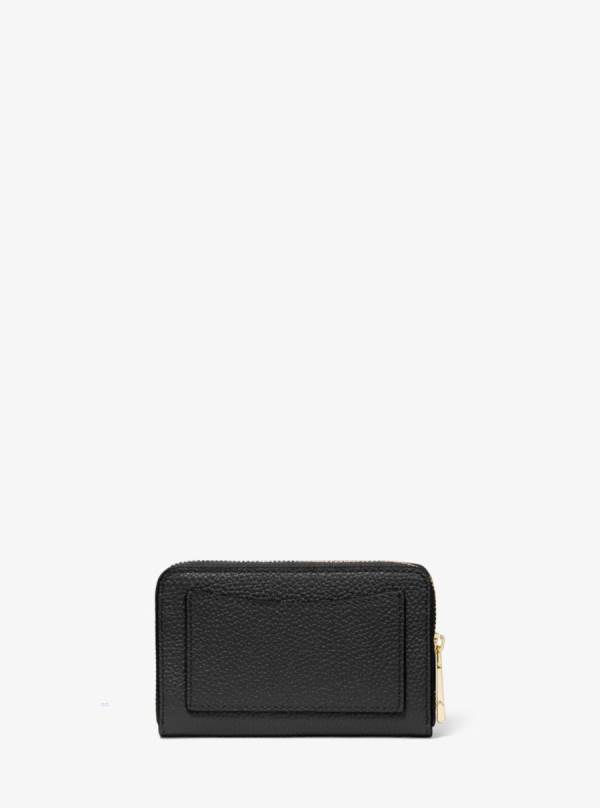 Damske Penazenky Michael Kors Small Pebbled Leather Čierne - Doplnky Michael Kors Nejlevnejsi | WAXDV-3784